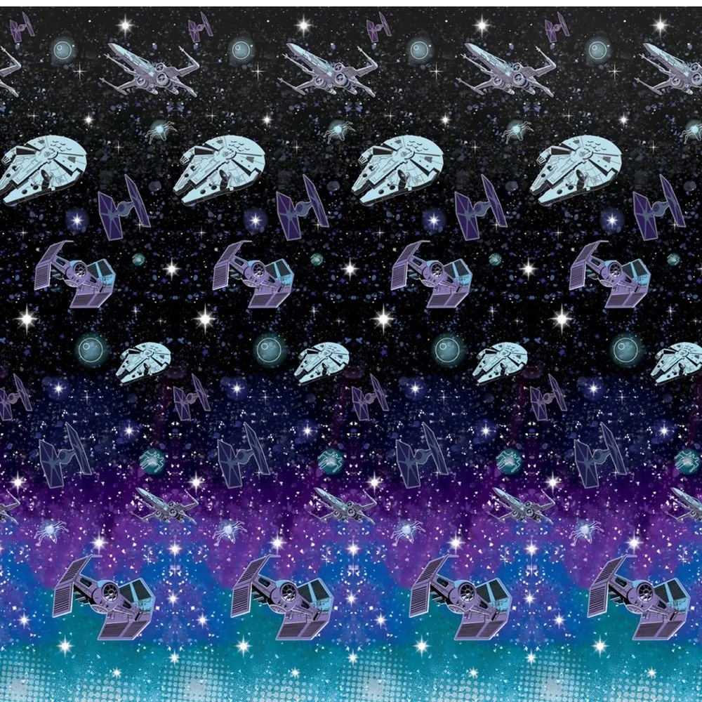 Star Wars Party Photo Backdrop 2Pc 48